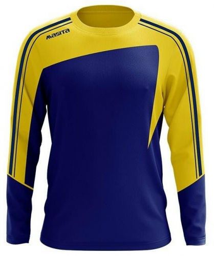 Masita Trainingssweater Forza blau-gelb